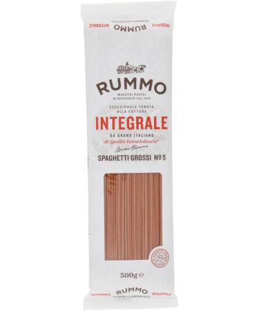  Rummo Rummo Pasta Integral Spaghetti Pasta No. 5 Whole Grain Pasta Italian Pasta (12 x 500 g) - Buy Online on GoSupps.com