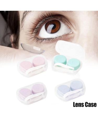 BBASILIYSD Glasses Cosmetic Contact Lenses Box - Travel Kit with Random Color Case for Eyewear Accessories - Buy Online on GoSupps.com