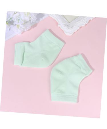 Housoutil 2 Pairs Mens High Heels Heel Sleeves for Cracked Foot Heel Sleeves for Cracked Heels High Heels for Men Highlights Hair Dye Kit Mesh Heels Sock Men and Women Ankle - Buy Online on GoSupps.com