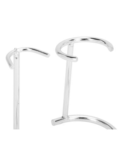 Gientan Stainless Steel Safety Brush Stand | Portable Universal Shaving Brush Holder for Toilet | Durable Silver Design - International Shipping Available - Buy Online on GoSupps.com