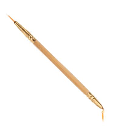Outanaya 1pcs Brush Eyeliner Brush Tool. Straight Bent Angled Brush