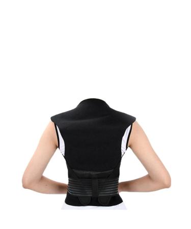 Tourmaline Self-Heating Magnetic Therapy Waist Back Shoulder Posture Corrector Spine Lumbar Brace Belt Pain Relief 68pcs Magnets Large - Buy Online on GoSupps.com
