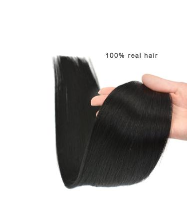 Buy 18 Inch Dark Black Tape In Extensions - Real Hair 50g Seamless 20 Pieces - Buy Online on GoSupps.com