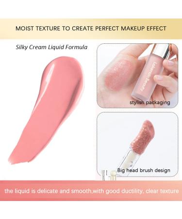 Mysense Liquid Blush Stick 01 Bliss-Baby Pink | Matte, Weightless, Long-Lasting Cheek Color - Buy Online on GoSupps.com