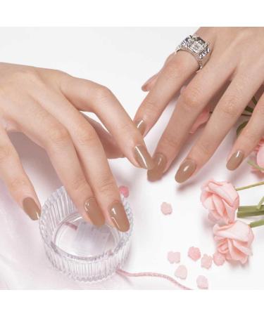 DANNI & TONI 28-Piece Semi-Cured Gel Nail Polish Strips Set - Allure Love | Salon-Quality Manicure Stickers - Buy Online on GoSupps.com