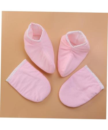 iplusmile 2paires Paraffine ponge pour Bain de Paraffine Isolants pour Soins Chaleur Spa Lavables Rose - Buy Online on GoSupps.com