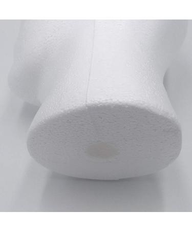 Wig Head - Styrofoam Stylist Head for Real Hair Wigs | Frisierkopf & Exercise Head for Professionals - Buy Online on GoSupps.com
