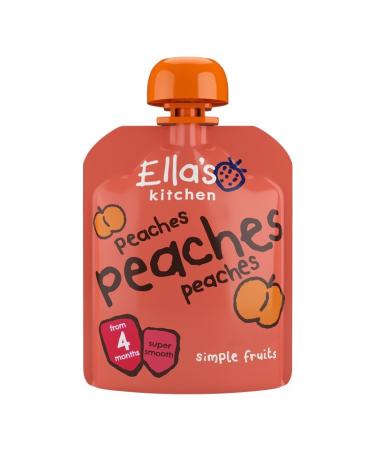 Ella's Kitchen Peaches Baby Food 70g