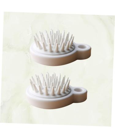 Beavorty 6-Pack Hair Wash Shampoo Brush Scalp Stimulating & Bathing Scrubber for Enhanced Cleansing Perfect Bathroom Accessory for Massage & Hair Care - Buy Online on GoSupps.com