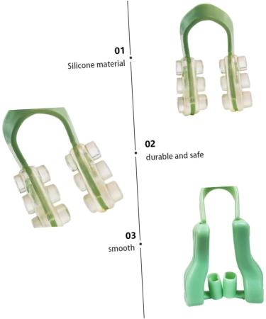 Buy Hemoton 4 Sets Nose Clip Set for Snoring Relief & Swimming | International Shipping Available - Buy Online on GoSupps.com