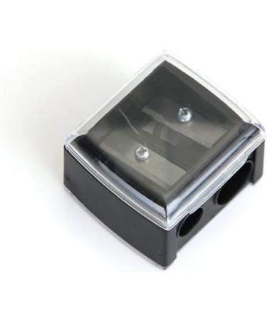 Gcroet Precision Cosmetic Pencil Sharpener for Eyebrow and Eyeliner - 2 Hole Plastic Sharpener - Buy Online on GoSupps.com