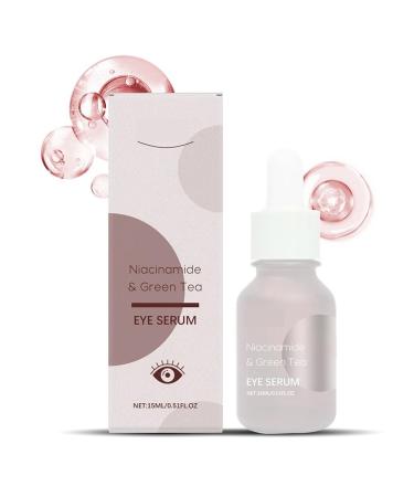 S rum Contour Des Yeux Au Th Vert Et la Niacinamide: R duit le Teint Terne Rehausse L' clat et Hydrate Durablement(2pcs)