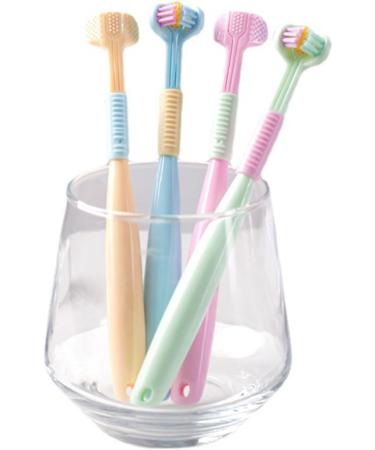 NGCG Extra Soft Charcoal Toothbrush for Kids - Ultra Soft U-Shaped Bristles - Gentle Children's Care - Soft Blue - Buy Online on GoSupps.com