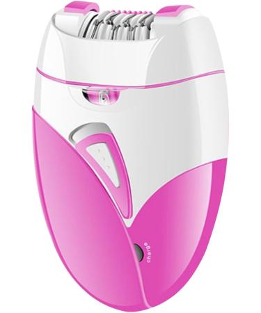 Cordless 2 Gear Speed Women Hair Trimmer Gentle Electric Bikini Trimmer USB Rechargeable (Rose Red) - Buy Online on GoSupps.com