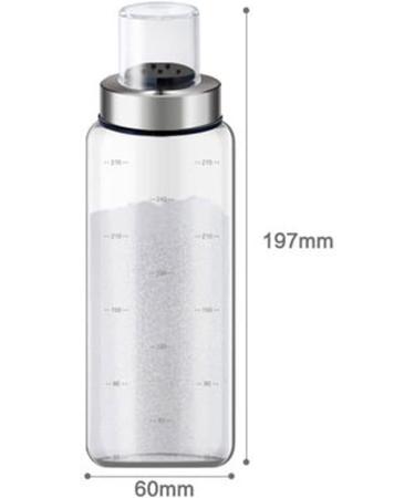 WALFREW Spice Jars for Glass Spices Outdoor Kitchen Shaker Shaker Seasonal Organizer Bottle for Storing Sugar Pepper Spice Herbs (M) - Buy Online on GoSupps.com