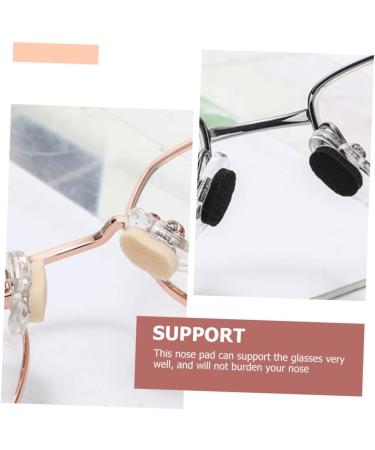 Gleavi 30 Leaves Eva Sponge Nose Pads | Interchangeable Foam Pads for Sunglasses & Glasses - Comfort & Durability - Buy Online on GoSupps.com