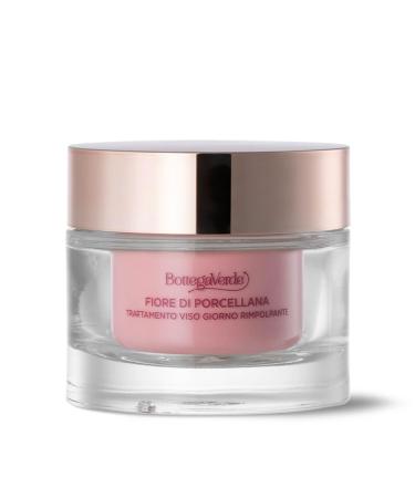 Bottega Verde Bottega Verde - Porcelain Flower - Perfecting System - Day Facial Care - Plumping anti-draining and anti-fragile - with pink pigments (50 ml) - normal or dry skin