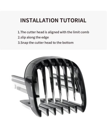 WuYan Attachment Beard Comb for Philips Hair Clipper HC3400-HC5450 7452 - Small Size - Buy Online on GoSupps.com