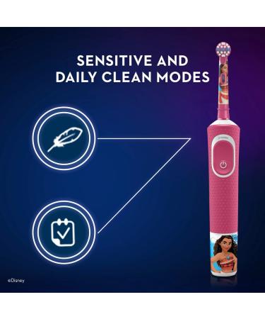 Oral-B Kids Rechargeable Electric Toothbrush with Disney Princess - Ages 3+ | Fun Oral Care! - Buy Online on GoSupps.com