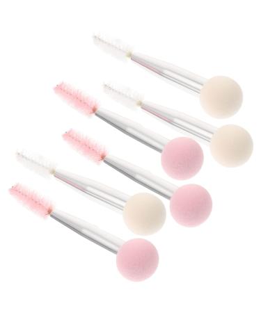 minkissy 12 Pcs Sponge Makeup Brush Makeup Sponge Brow Brush Sponges Makeup Disposable Foundation Sponge Powder Mini Blenders Eye Cosmetic Sponge Applicator Makeup Tools Mascara