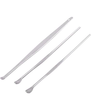 5 Pcs/Set Stainless Steel Spiral Ear Pick Spoon Cleaner Kit with Box - Unisex Ear Care Beauty Tool Set - Buy Online on GoSupps.com