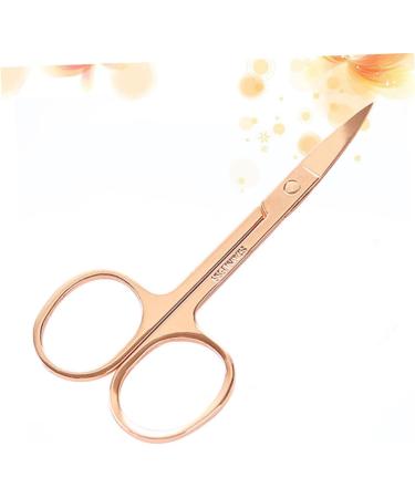 NOLITOY Stainless Steel Nose Hair Trimmer - Curved Design for Nose & Beard Grooming - Essential Beauty Tool for Men & Women - Buy Online on GoSupps.com