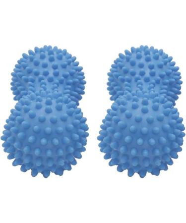 Spiky Peanut Massage Balls - 2pcs Deep Tissue Hand & Foot Massager for Muscle Relief - Buy Online on GoSupps.com