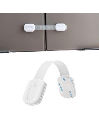 Jingling Child Safety Belt Locks - Self-Adhesive Cupboard & Fridge Drawer Locks for Ultimate Child Safety - Buy Online on GoSupps.com