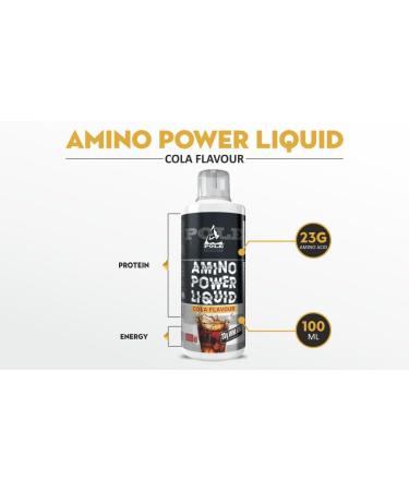 Amino Power Liquid 1000ml - Premium E-Commerce Supplement | Fast International Shipping - Buy Online on GoSupps.com