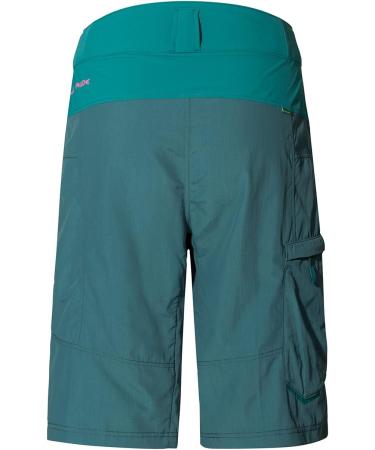 VAUDE Women's Qimsa Shorts 42 - Mallard Green | Eco-Friendly Outdoor Apparel for Women - Buy Online on GoSupps.com