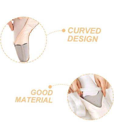 FOMIYES Pointe Ballet Toe Caps | Flexible Toe Pads & Protectors for Dance Shoes - Grey 10.00x7.00x0.40CM International Shipping Available - Buy Online on GoSupps.com