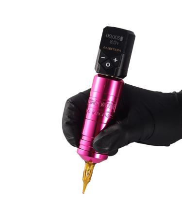 Ambition Torped Rotary Tattoo Machine Short Pen with Brushless Motor - Professional Gold Tattoo Gun for Artists | RCA Cord Compatible - Buy Online on GoSupps.com