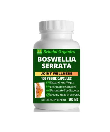 Behalal Organics Boswellia Serrata Quick Release Capsules