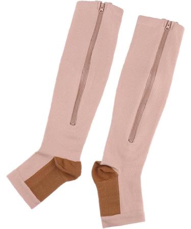 Sharplace Compression Socks with Zipper - Unisex XXL Sports Stockings for Endurance & Improved Blood Circulation - Buy Online on GoSupps.com