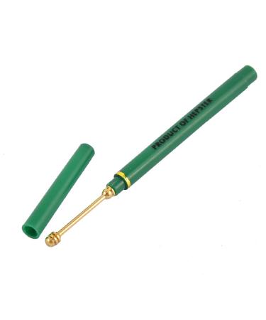 Qtqgoitem Plastic Handgrip Metal Spiral Head Houseware Ear Wax Earpick Green (Model: 1f2 c03 ed8 e7e f8a)