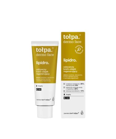to pa TOLPA Dermo Face Lipidro Rich Regenerating Nourishing Night Cream 40 ml