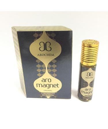Men Aro Magnet 6 Ml Oriental Roll On Pure Perfume No Alcohol