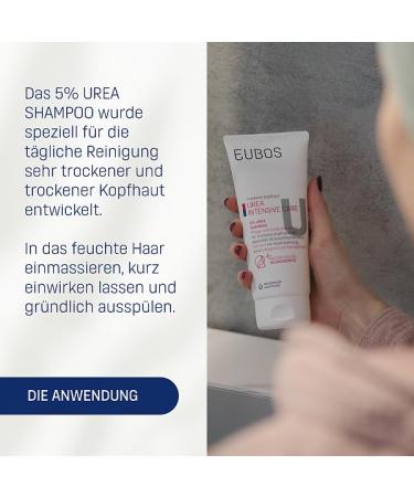 Eubos 5% Urea Shampoo 200ml - Hydrating Care for Dry Skin | Dermatologically Tested | Special Care Cream (1-Pack) - Buy Online on GoSupps.com