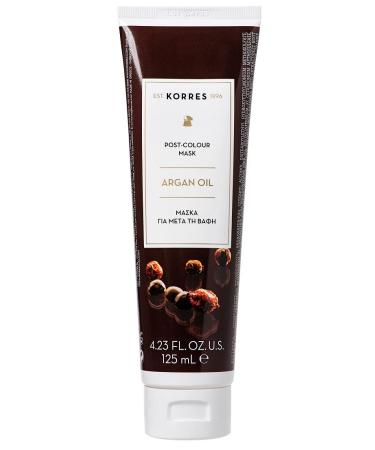 KORRES ARGAN OIL hair mask nourishing mask with argan oil shea butter & wheat proteins ideal for colored hair vegan 125 ml - Buy Online on GoSupps.com