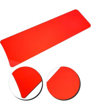 Beavorty Hair Dye Coloring Board Highlighting Dye Board Balayage Board Highlighting Paddle Hair Dyeing Tools for Home Salon Red - Buy Online on GoSupps.com
