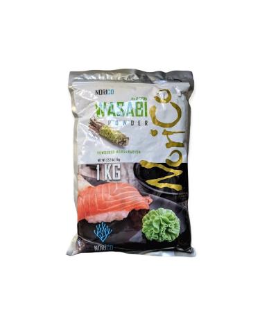 Norico Premium Wasabi Powder, Powdered Horseradish, For Sushi, 2.2 Lbs (1 Kg)