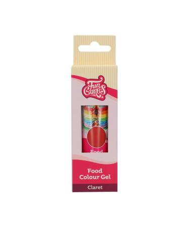 Funcakes Food Color Gel Red Wine - Highly Concentrated Halal Food Coloring for Dough Cream & Fondant - 30g - Buy Online on GoSupps.com