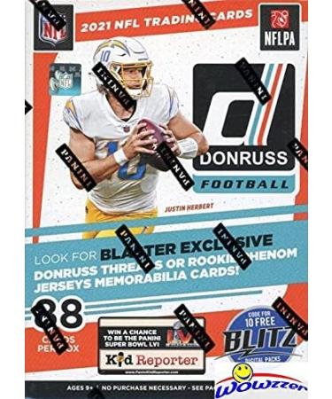 2021 Panini Donruss Football Exclusive Retail Box - 88 Cards! Mac Jones, Trevor Lawrence, Justin Fields, Zach Wilson, Trey Lance & More - Buy Online on GoSupps.com