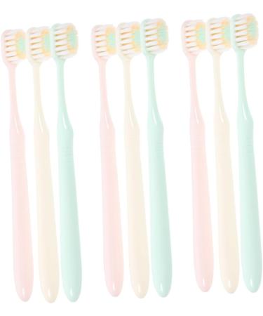 Partykindom 36-Piece Soft Toothbrush Set for Adults - Wide & Thin Manual Brushes Travel-Friendly Design Perfect for At-Home Dental Care - Buy Online on GoSupps.com