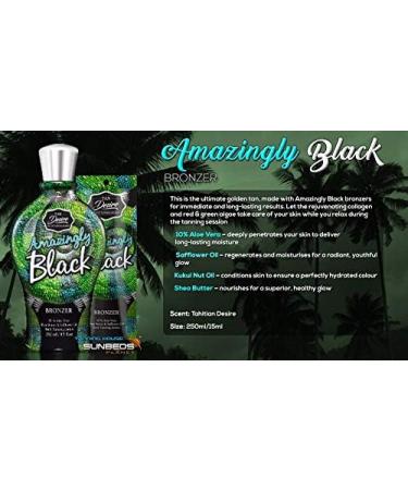  Tan Desire Amazingly Black Bronzer Tanning Lotion - Buy Online on GoSupps.com