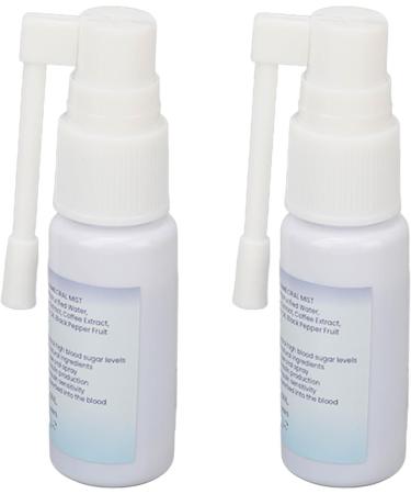 2-Piece Gentle Mint Mouth Spray 20ml | Fast-Acting Oral Health & Odor Removal | Portable & Durable Solution for Bad Breath & Dry Mouth - Buy Online on GoSupps.com
