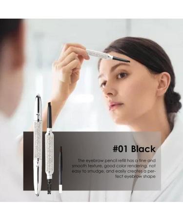 IYRYSOTT Eyeliner Eyebrow Pencil Brow pen Doubleheaded Waterdight Longlasting fashionable and excellent good color rendering Not easy to smudge Black Felt EyelinerUnited States - Buy Online on GoSupps.com