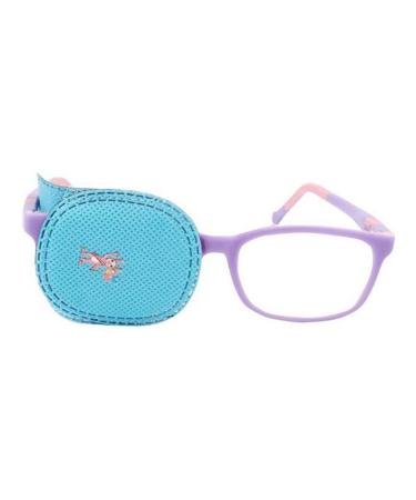 Eye valve amblyopia eye flap for children for the treatment of amblyopia strabismus lazy eye flap visual acuity relaxation normal size for children girls children blue 6 pieces