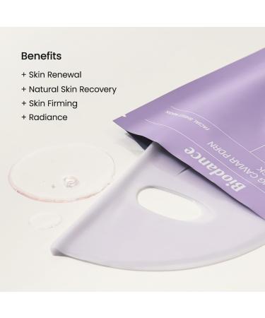 BIODANCE Rejuvenating Caviar PDRN Real Deep Mask Overnight Hydrogel Mask Skin Firming & Radiance Boost Enhancing Recovery for All Skin Types 1.19oz(34g) x 4ea 4 Count (Pack of 1) PDRN - Buy Online on GoSupps.com