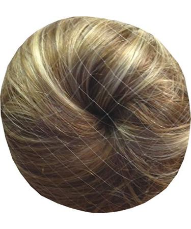 Mytoptrendz Girls Women Invisible Fine Bun Nets with Elastic Hair Nets Pack of 3 Pair Blonde 3 piece Invisible net